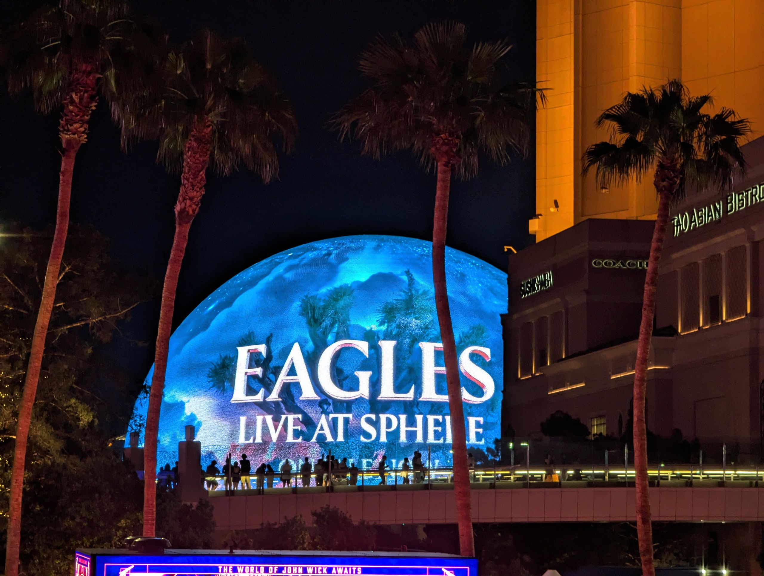 The Eagles at the Sphere Las Vegas