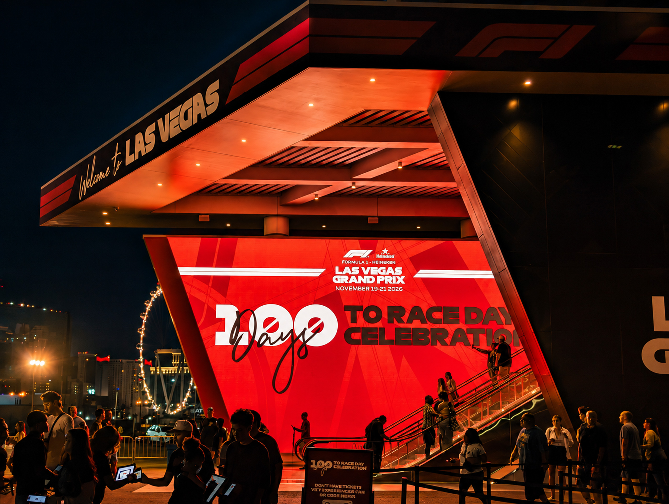 Grand Prix Plaza | F1 Las Vegas | 100 Days